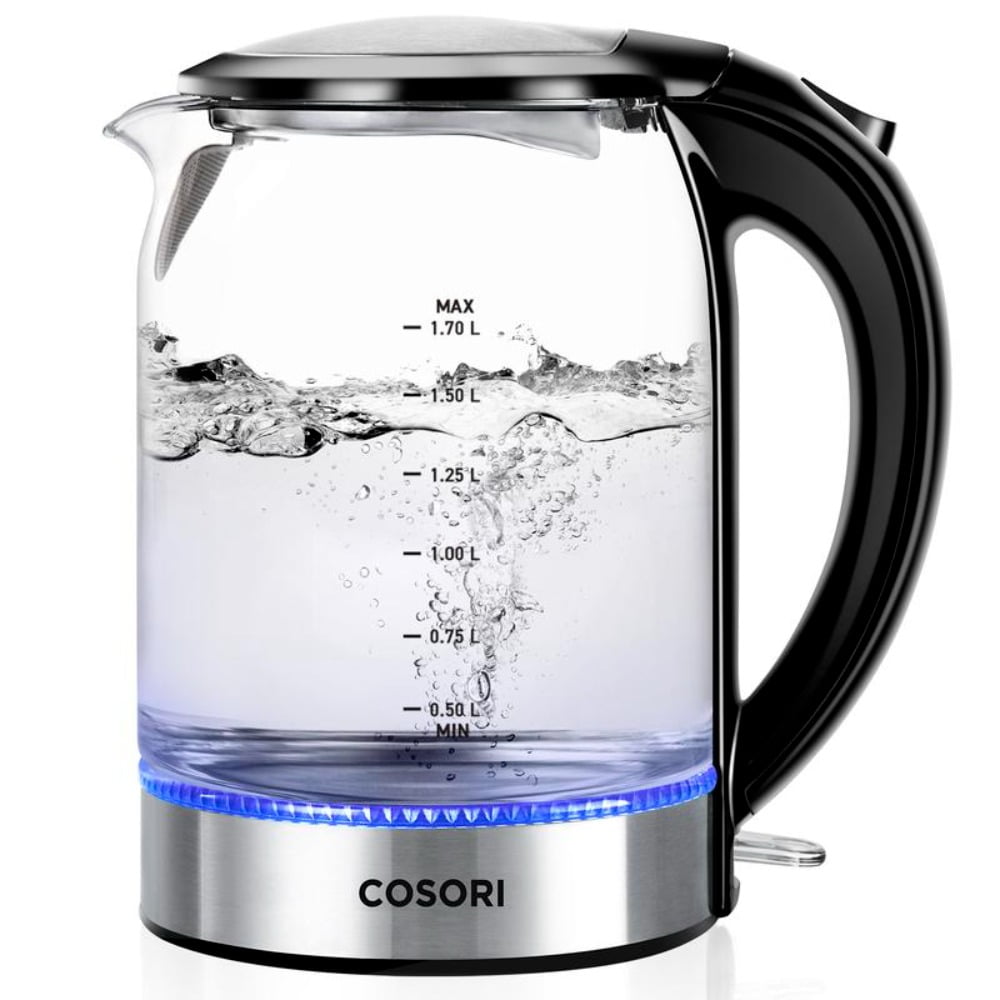 171 Electric Kettle 1.8QT Speed-Boil, Auto Shut-Off, Boil-Dry Protection, LED Indicator, BPA-Free, Perfect for Coffee Lovers