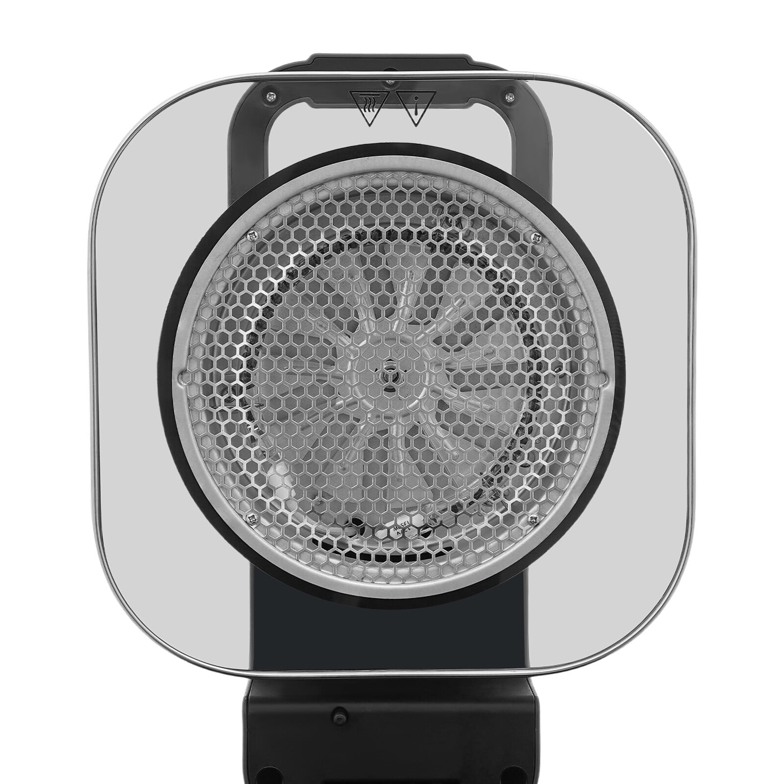 Black Oil-Free Air Fryer, 9L 1350W 6 Functions LCD Screen 360° Hot Air Family Gathering