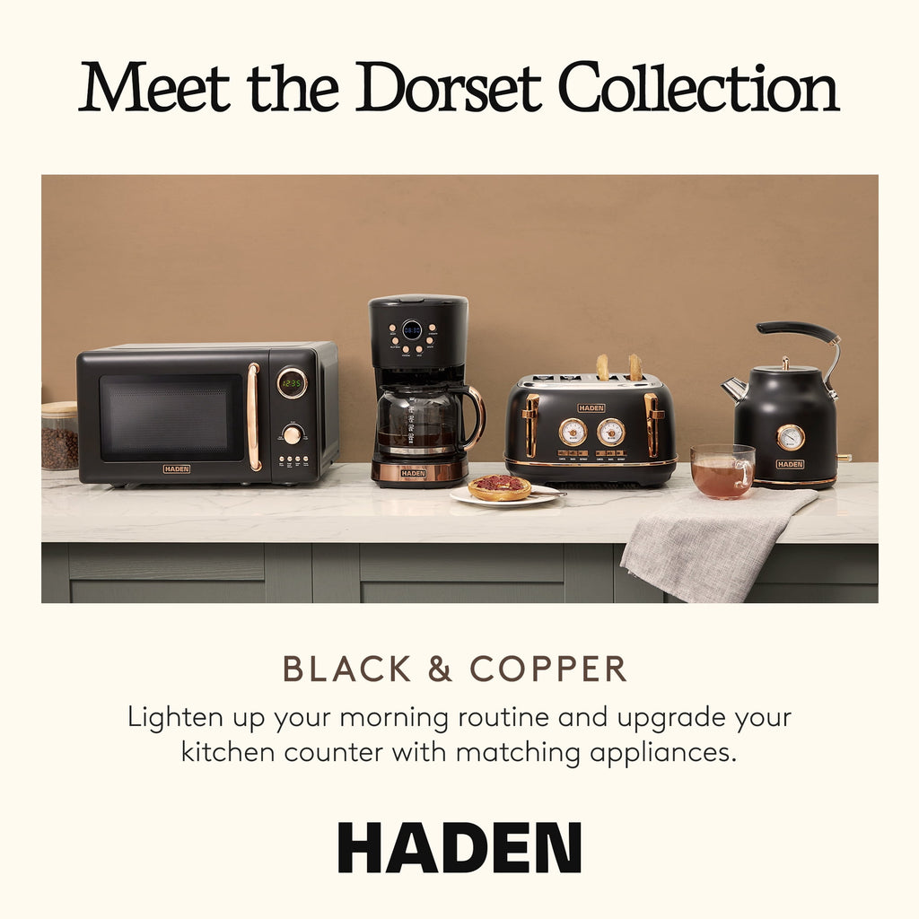 Haden Dorset Stainless Steel Electric Kettle - 1.7L (7 Cup) Tea Kettle