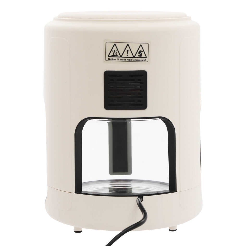 4.2L Air Fryer with Stainless Steel Grill – 1200W, 80-200℃, 31.5in Cord – White, US Plug, Tabletop