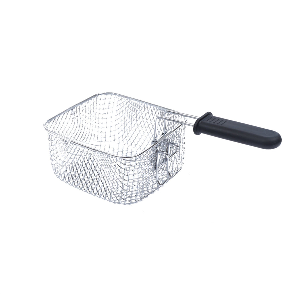 2.5L Deep Fryer Electric Stainless Steel Fryer with Basket, Deep Fryer Pot Adjustable Temperature with View Window and Filter for Fried Chicken, Shrimp, French Fries, Chips