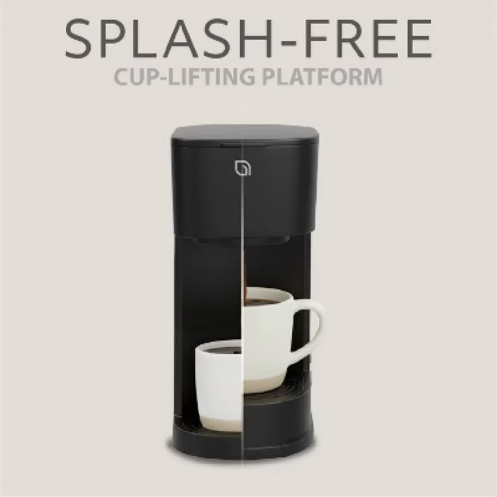 Single-Serve Coffee Maker, 12 Cup Capacity, Uses K-Cups, Ground Coffee, Coffee Pods, 96 fl oz Capacity, 12 oz Cup Size