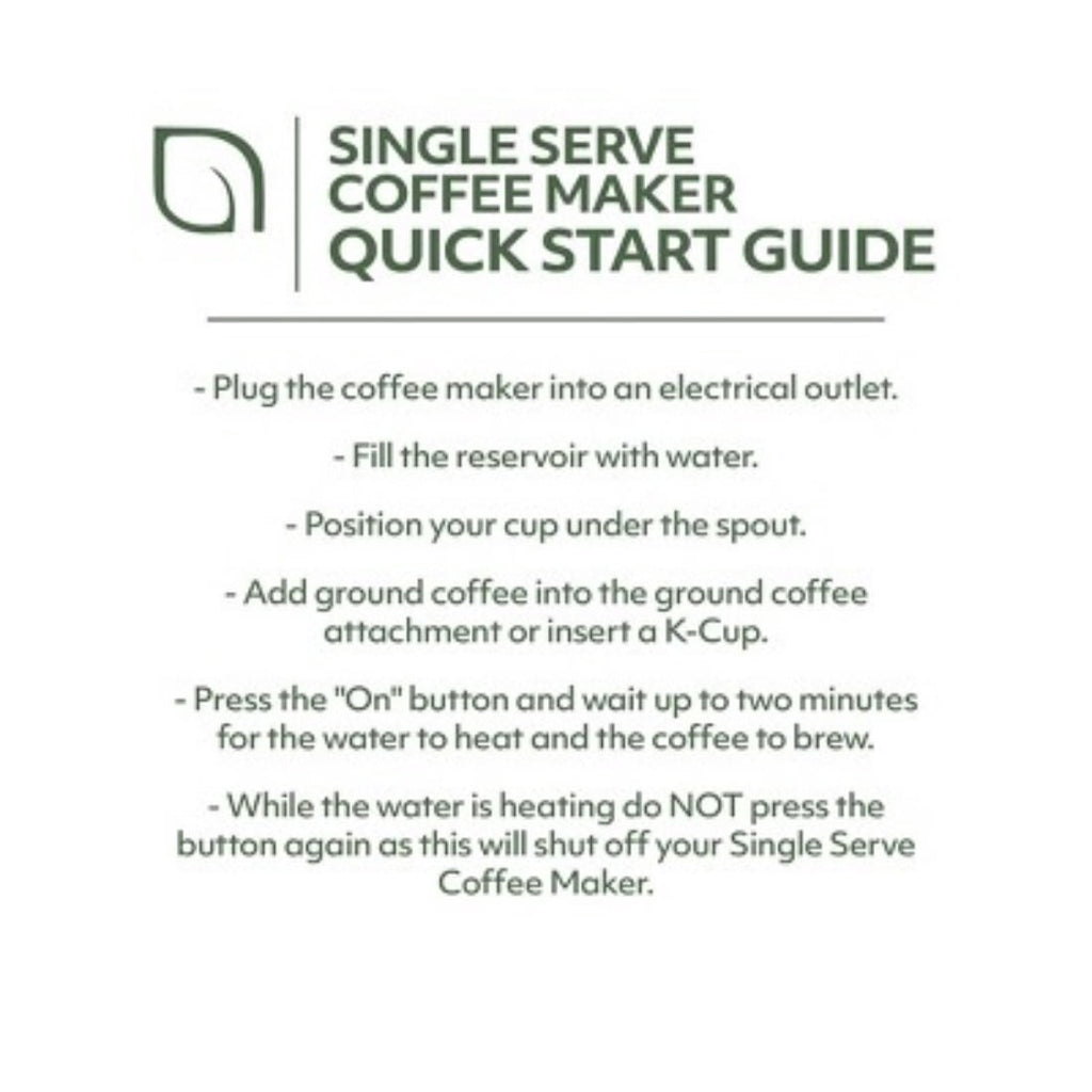Single-Serve Coffee Maker, 12 Cup Capacity, Uses K-Cups, Ground Coffee, Coffee Pods, 96 fl oz Capacity, 12 oz Cup Size