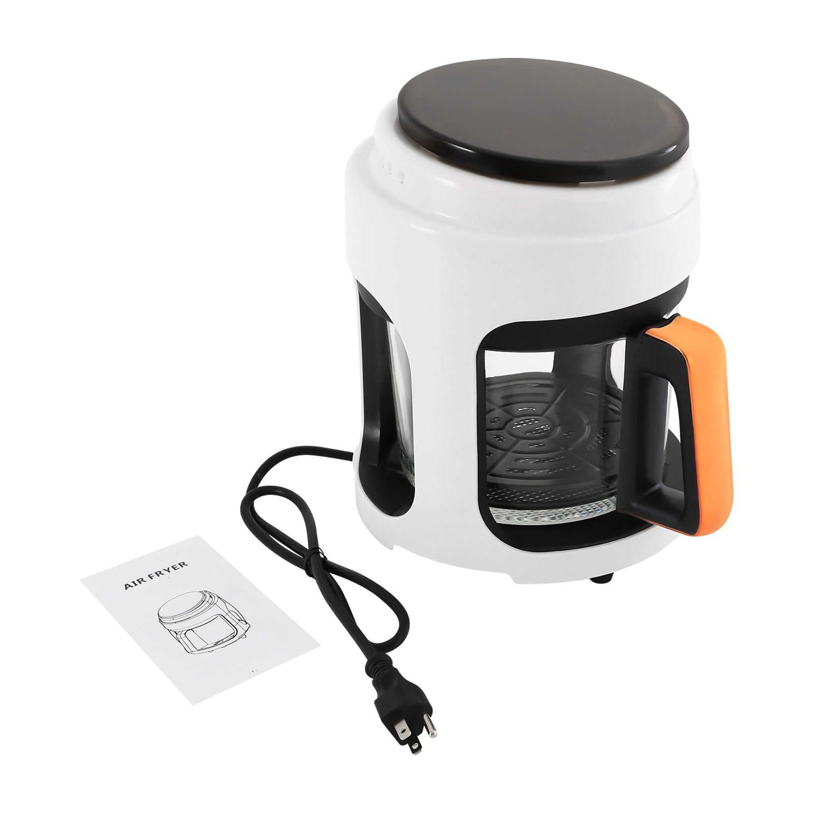 Hot Air Fryer, Air Fryer with Touch Screen, Viewing Glass Air Fryer for Family