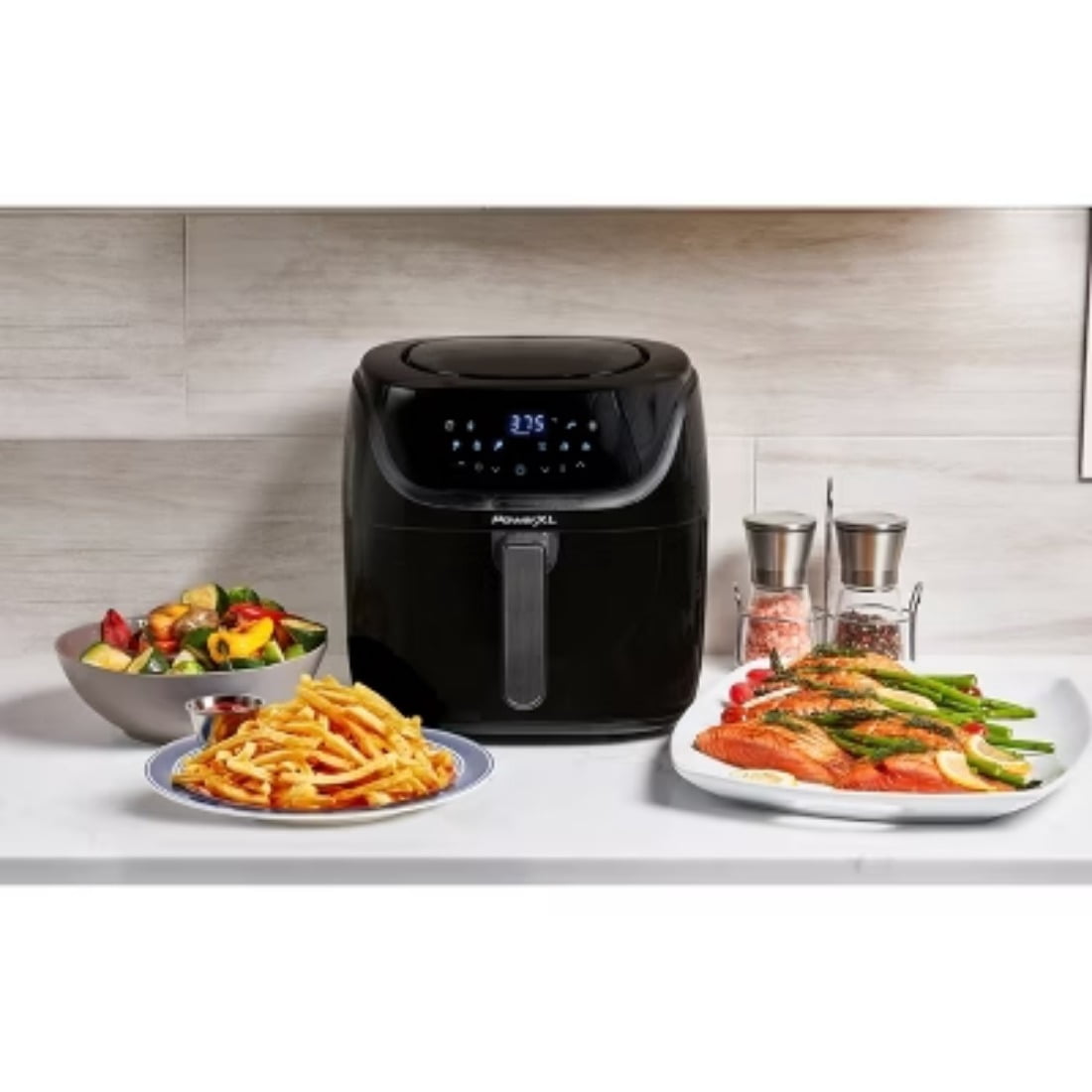 Air Fryer 8qt - Black: 1700W, Nonstick, Dishwasher-Safe, Automatic Shut-Off