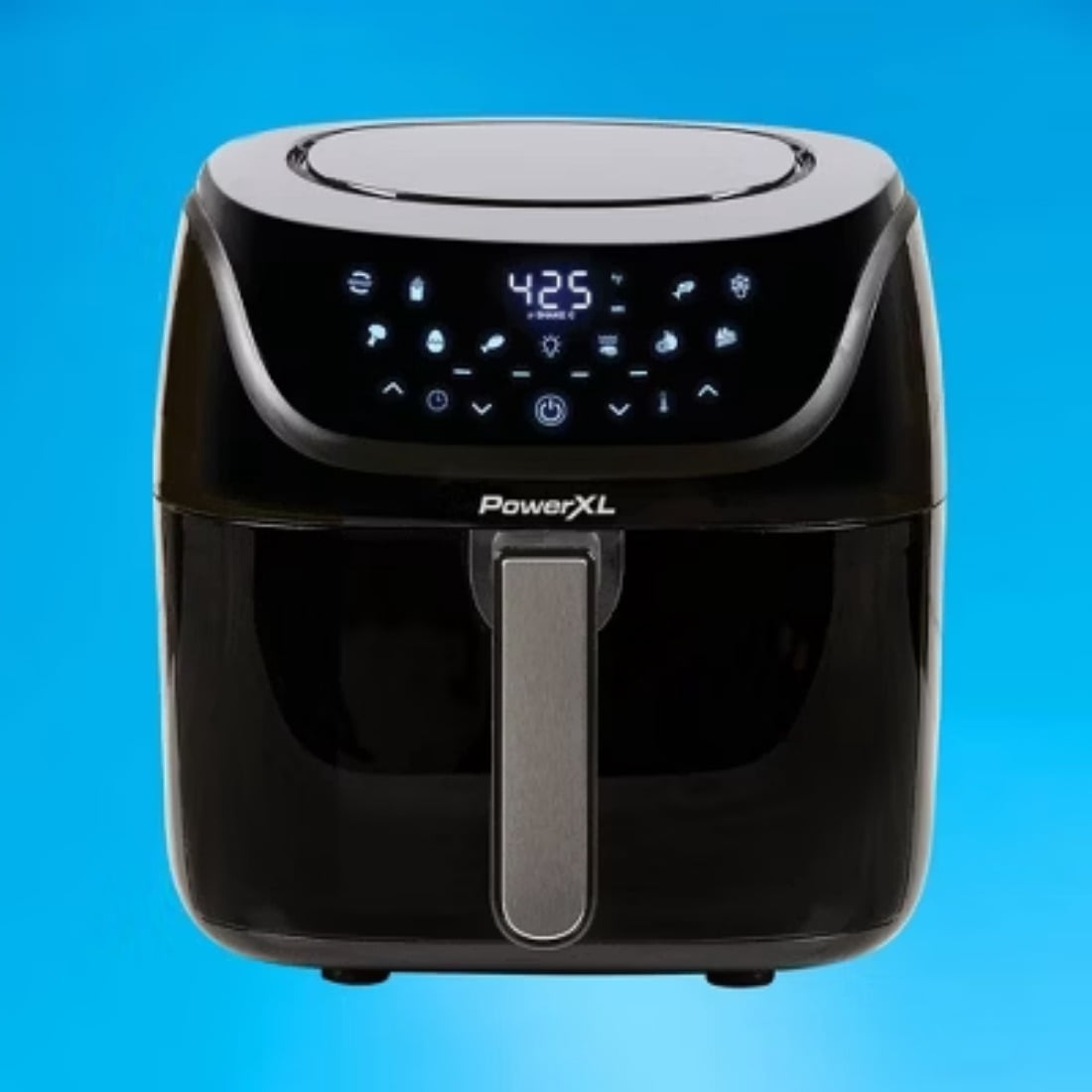 Air Fryer 8qt - Black: 1700W, Nonstick, Dishwasher-Safe, Automatic Shut-Off