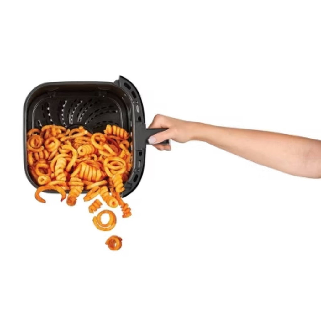 6qt Vortex Pro Plastic/Stainless Steel Airfryer: 1500W, Nonstick, Dishwasher-Safe, 12.5lb Capacity