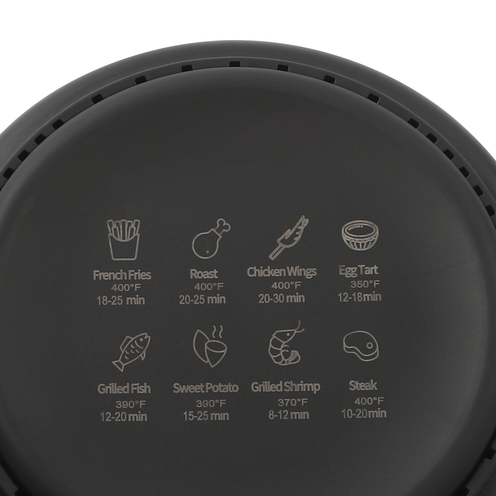 4.2L/4.44Qt Airy Fryer, 110V Glass Air Fryer, 360?? Viewable Airy Fryer 1200W