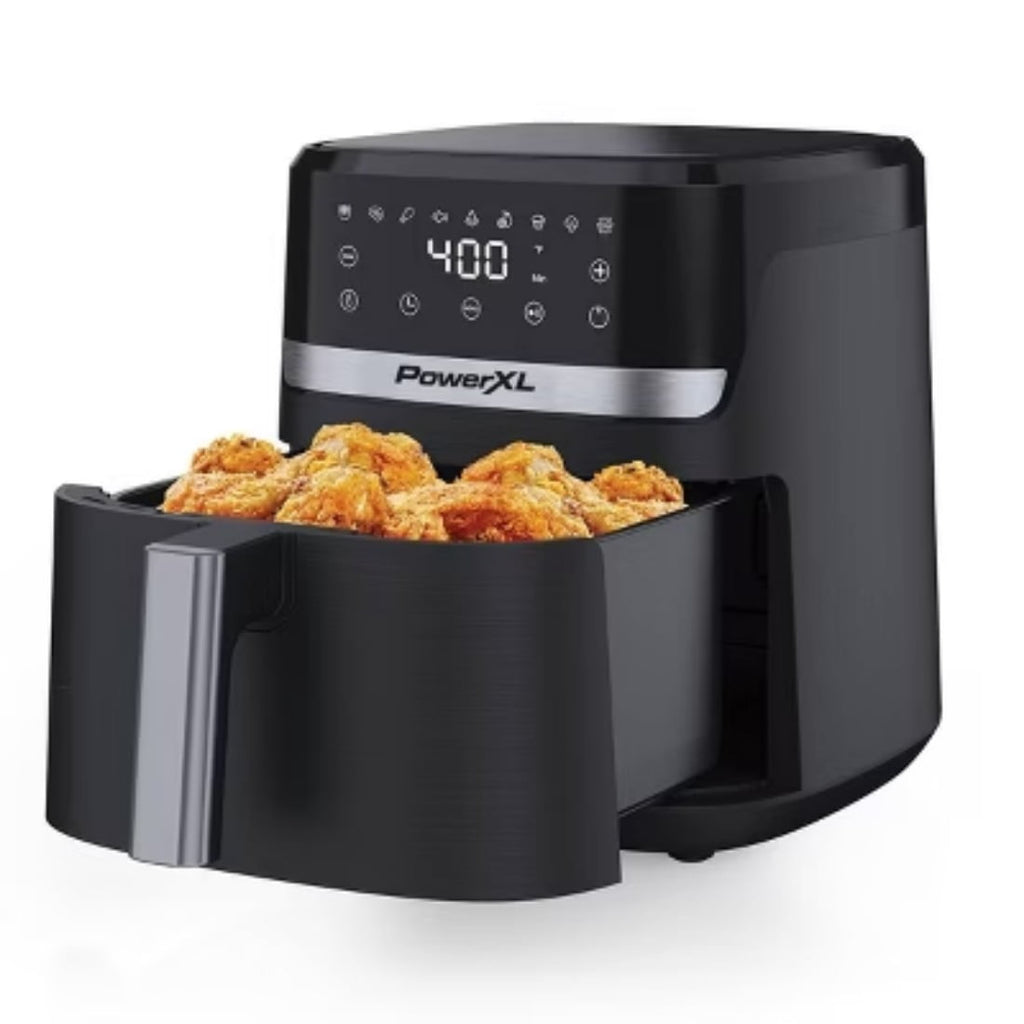 Pro Air Fryer Black, 8.4 QT, 1700W, 9 Presets, Up to 400°F